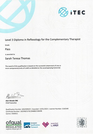 ITEC Level 3 Diploma in Reflexology Certificate.pdf